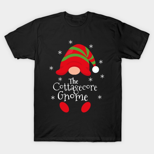 Cottagecore Christmas Gnome T-Shirt by LadyOfCoconuts